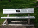 Memorial Bench Dedicated to Ben Magnuson