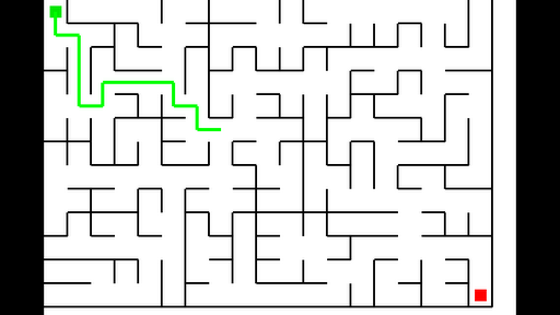 Maze Tracer Demo