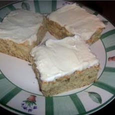 Frosted Banana Bars