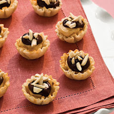 Chocolate-Coffee Cheesecake Tartlets