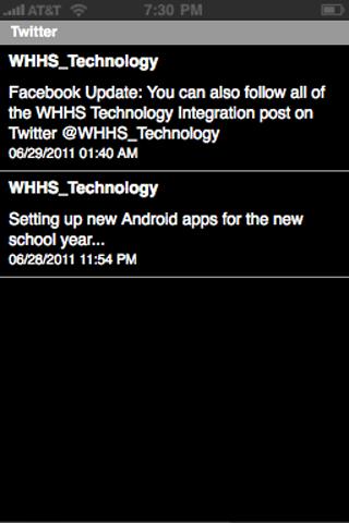 【免費教育App】WHHS Technology Integration-APP點子