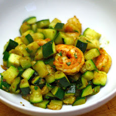 Ruta Kahate's Coriander Shrimp with Zucchini