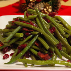 Holiday Beans With Cranberries