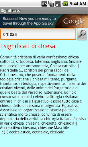 Dizionario Italiano Gratis