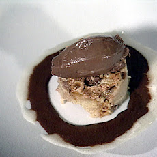 Rocky Road Bread Pudding With Marshmallow Sauce