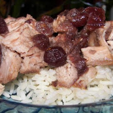 Crock Pot Cranberry Pork Roast