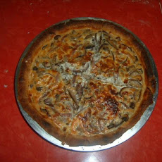 Red Onion Tri-Mushroom Quiche
