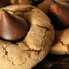Peanut Butter Chocolate Kiss Cookies