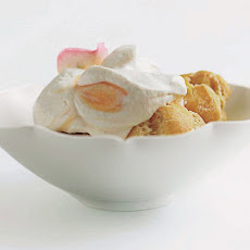 Petits Choux with Rose Cream