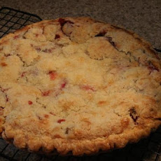 Simply Fantastic Rhubarb Custard Pie