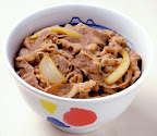 松屋の牛丼の画像