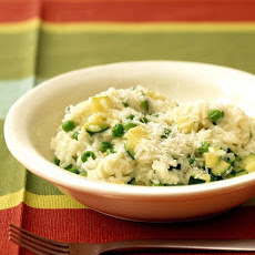 Spring Risotto with Peas and Zucchini