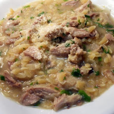 Chicken, Risoni and Lemon Soup