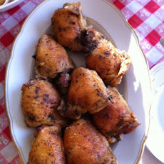 Herbed Chicken Thighs Roasted in a Paper Bag