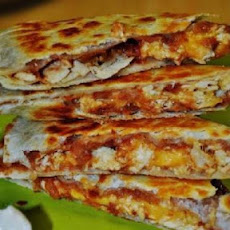 Carla's Bacon and Chicken Quesadillas