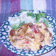 Bacon, Potato, Carrot, Onion Casserole