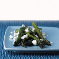 Roasted Asparagus with Feta