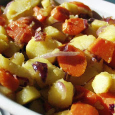 Honey Glazed Carrots and Parsnips