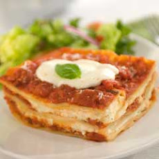 Hearty Bertolli Lasagna