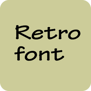 Retro Font for Samsung Galaxy.apk 1.0