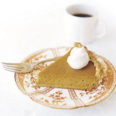 Pumpkin Pie with Spiced Whipped Cream