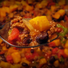 Chipotle Butternut Venison Chili