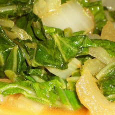 Stir Fried Bok Choy with Hoisin Sauce