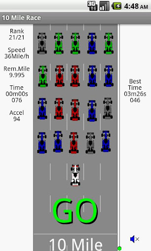 【免費賽車遊戲App】10 Mile Race OS2.2-APP點子