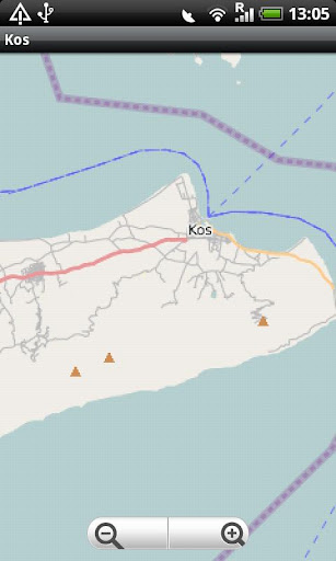 Kos Street Map