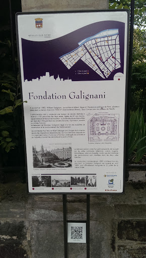 Panneau De Description Fondation Galignani