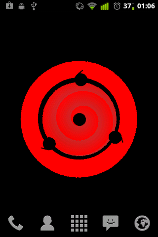 Sharingan Eye Live Wallpaper