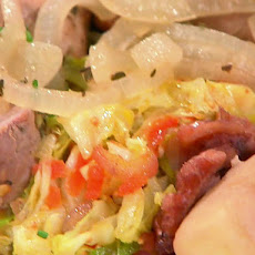 Warm Savoy Cabbage Slaw