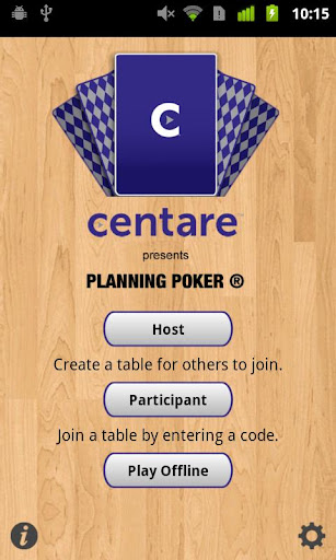 Centare Planning Poker