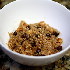 Dinner Tonight: Quinoa 'Risotto' with Toasted Hazelnuts and Dried Currants