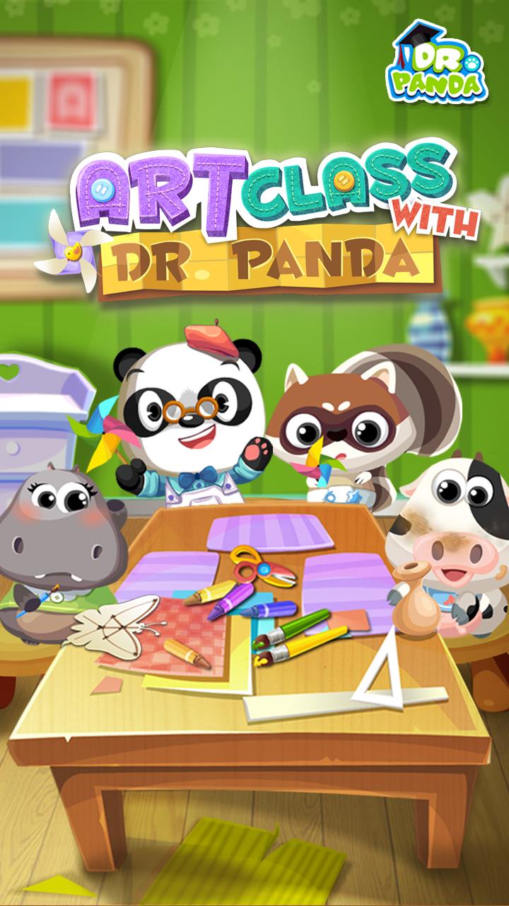 Android application Art Class with Dr. Panda screenshort
