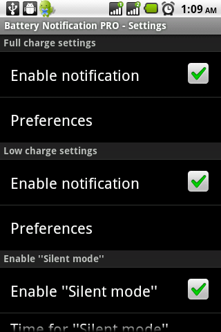 Battery Notification PRO