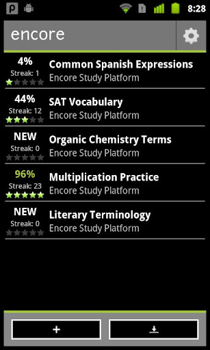 Encore Study Platform