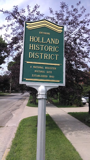 Holland Historic District Sign 2