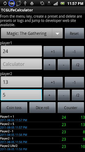 TCGLifeCalculator