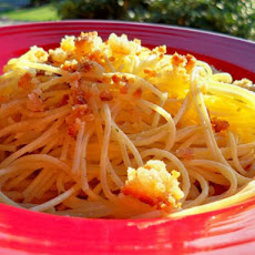 Spaghetti Alla Carrettiera (Thin Spaghetti With Breadcrumbs)