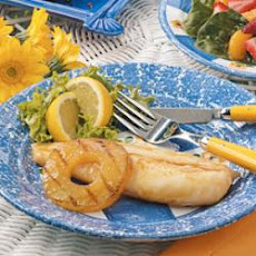 Pineapple-Glazed Fish