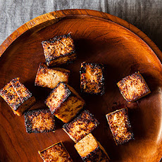 Japanese style fried tofu