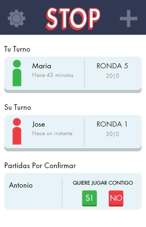 Android application Stop - Categorizados screenshort