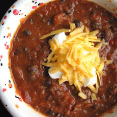 Crock Pot Steak and Black Bean Chili