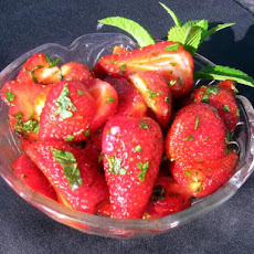 Lightly Peppered Strawberries