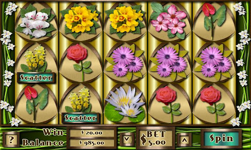 Flower Slots Machine Free