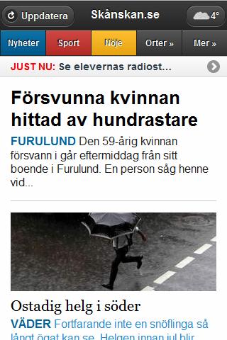 【免費新聞App】Skånskan.se-APP點子