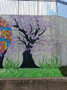 Cherry Blossom Mural