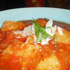 Tomato and Garlic Bread Soup