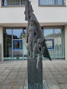 Statue Vor Dem Rathaus